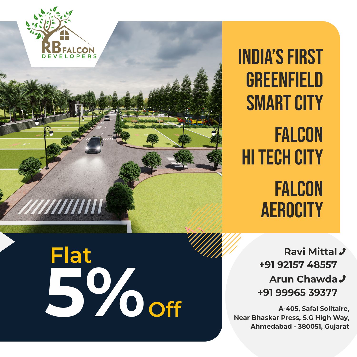 316.54 sq yd plot for sale in dholera smart city