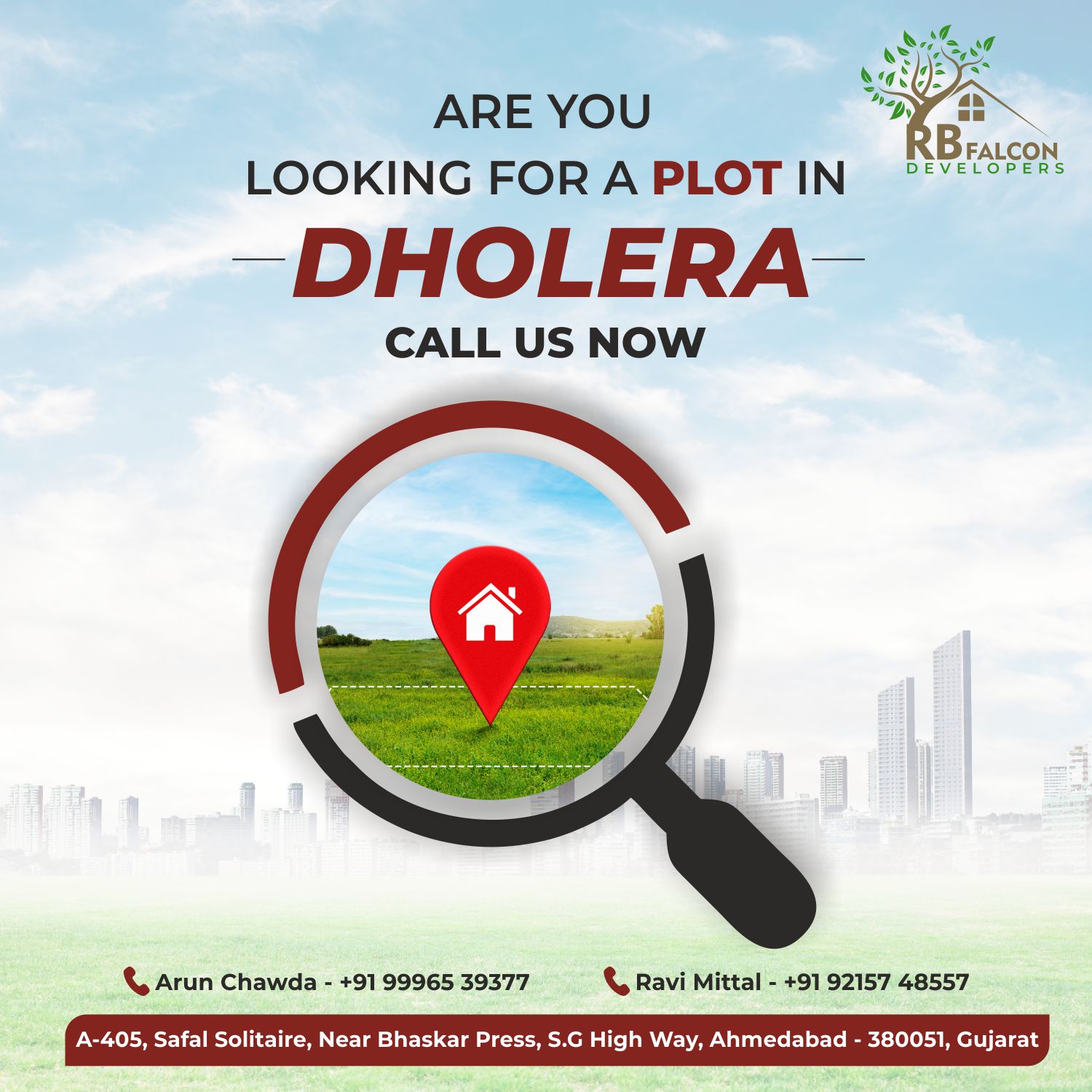 332.0 sq yd plot for sale in dholera city