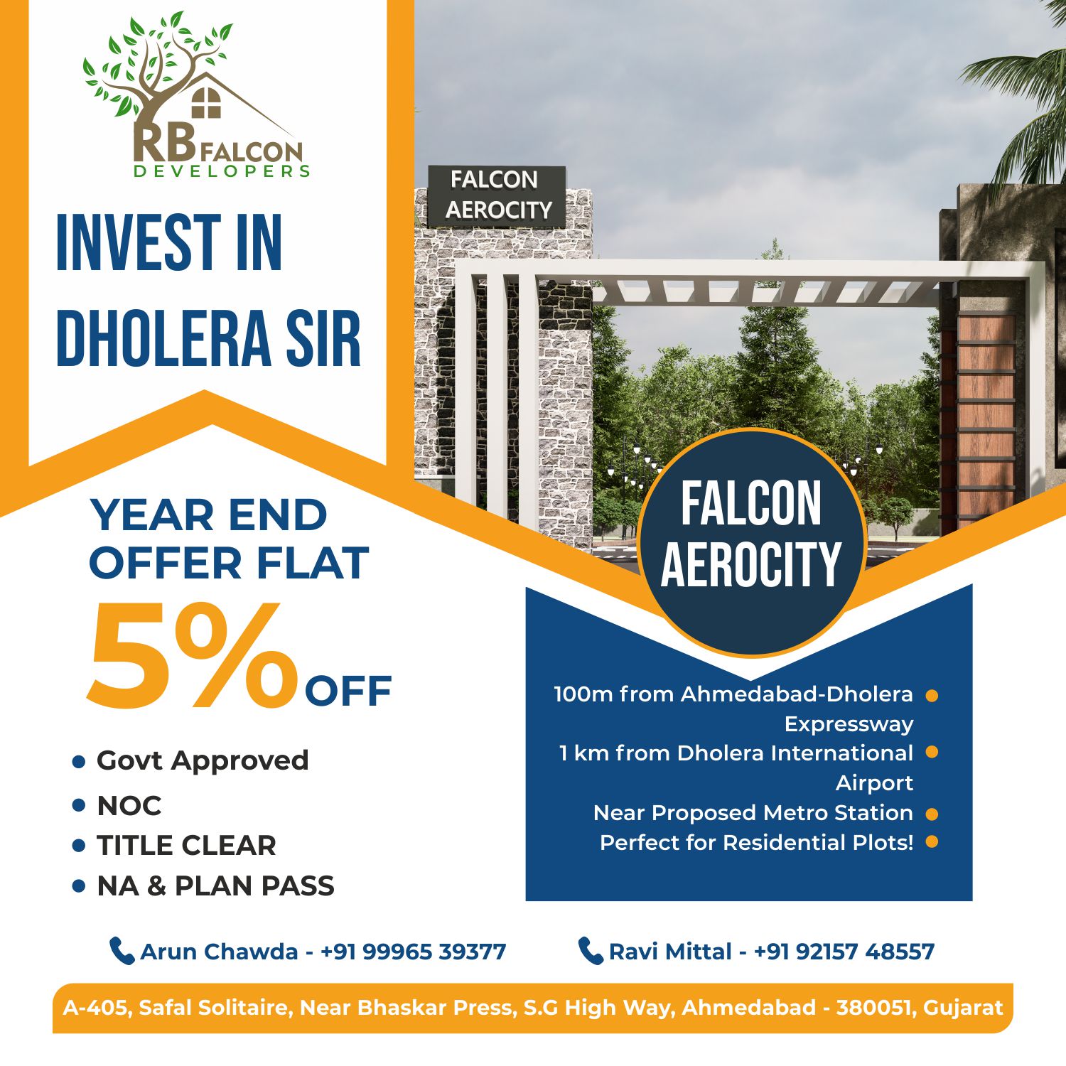 300.0 sq yd plot for sale in dholera