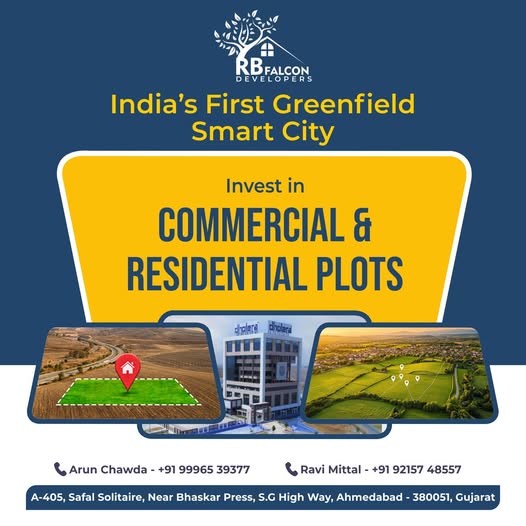 127 sq yd plot for sale on diamond chowk to dholera international airport dholera